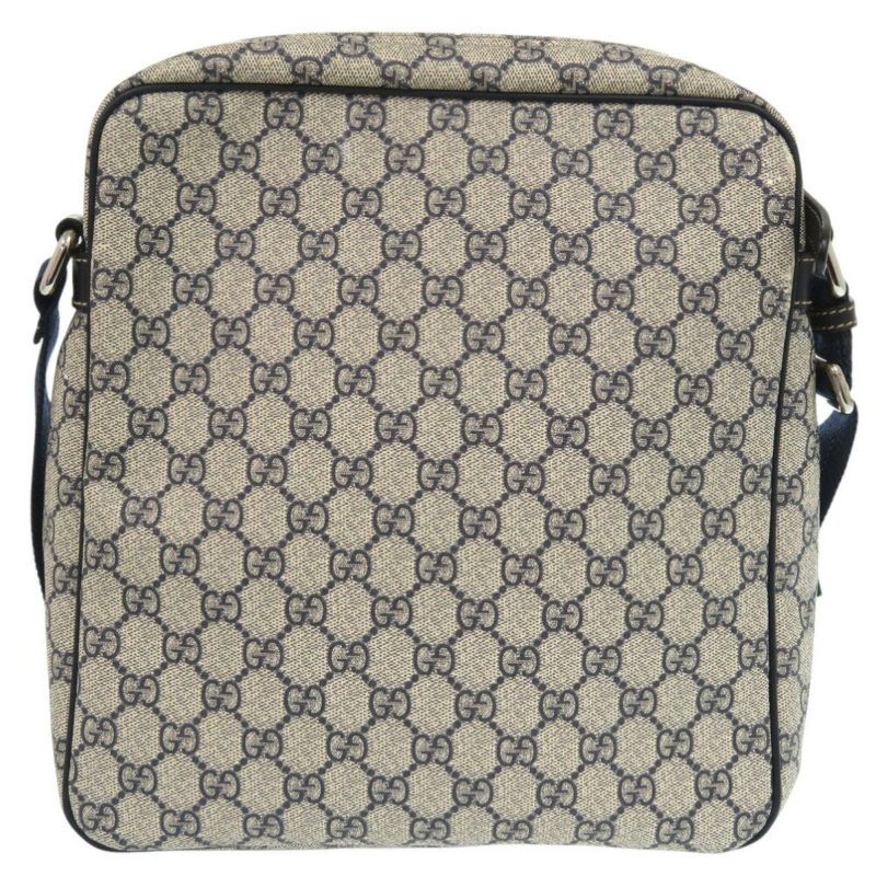Gucci  Navy Gg Supreme Shoulder Bag (Pre-Owned) - Barde - Image 4