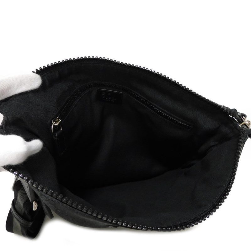 Gucci Medium Nylon Canvas Messenger Bag 449185 - Barde - Image 5