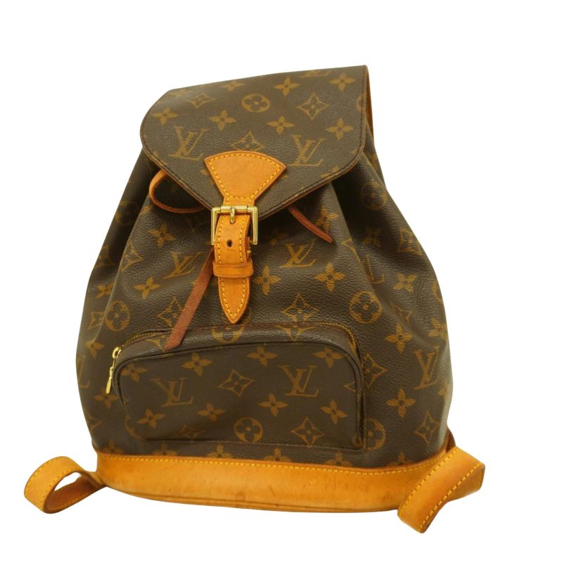 Louis Vuitton Montsouris  Canvas Backpack Bag - Barde