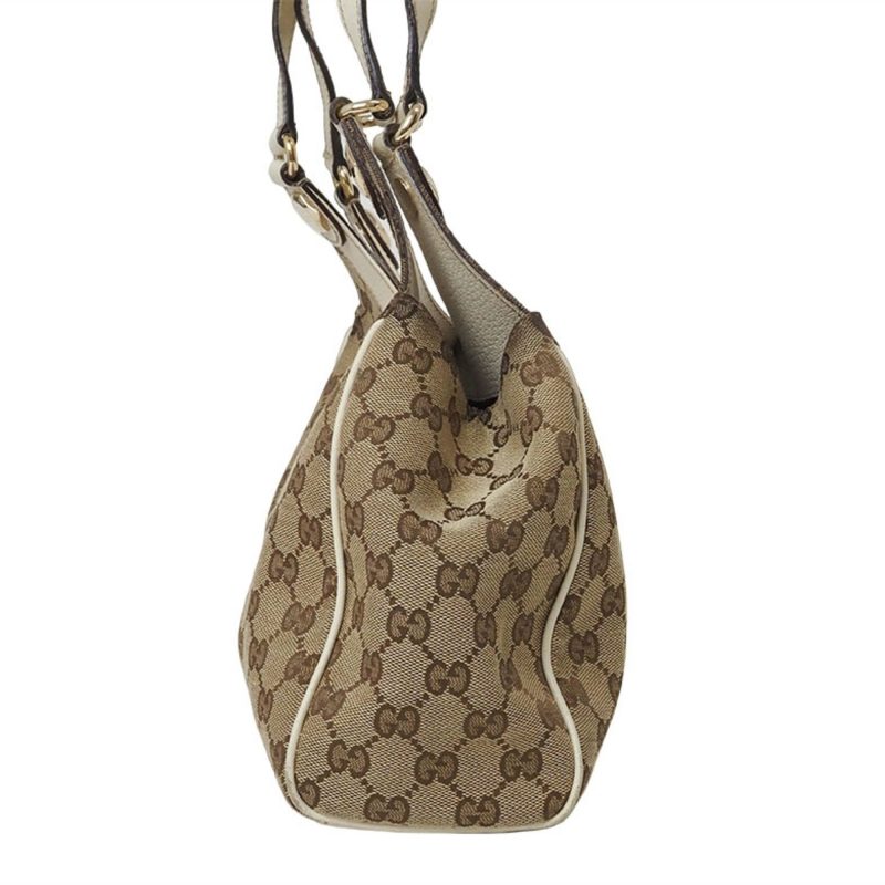 Gucci   Canvas Leather Shoulder Bag Tote Bag (Pre-Owned) - Barde - Image 2