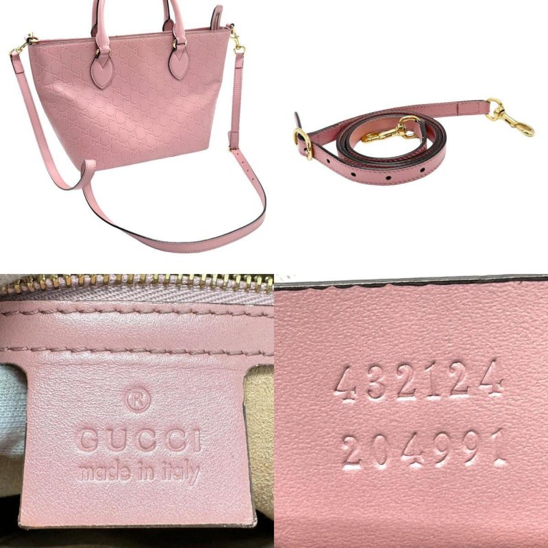 Gucci Guccissima  Leather Tote Bag () - Barde - Image 3