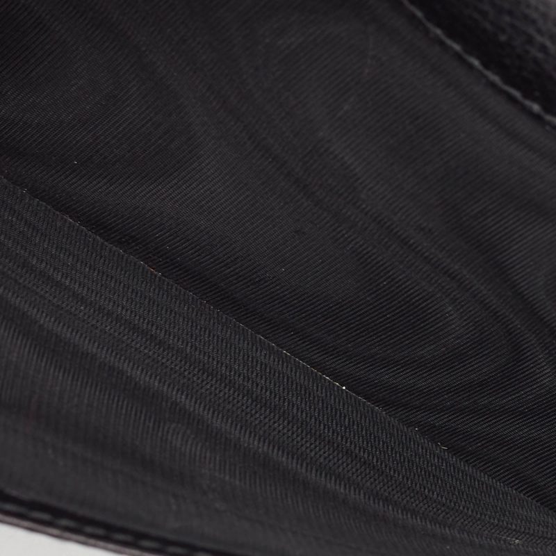 Gucci Black Guccissima Leather Continental Wallet - Barde - Image 4