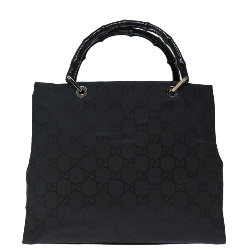 Gucci Bamboo  Canvas Tote Bag () - Barde