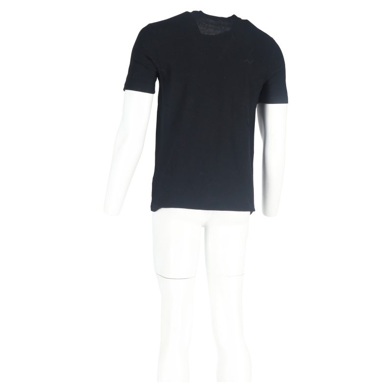 Louis Vuitton Panther Embroidered Crewneck T-Shirt in Black Cotton - Barde - Image 6