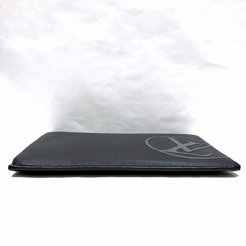 Louis Vuitton Pochette Jour Gm  Leather Clutch Bag - Barde - Image 3