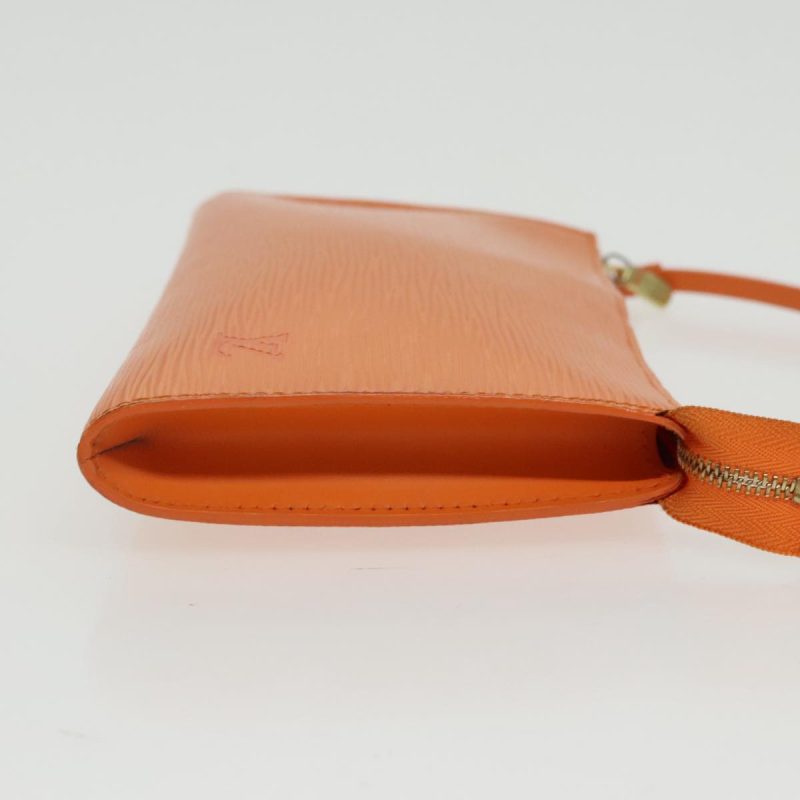 Louis Vuitton Pochette Accessoire  Leather Clutch Bag - Barde - Image 3