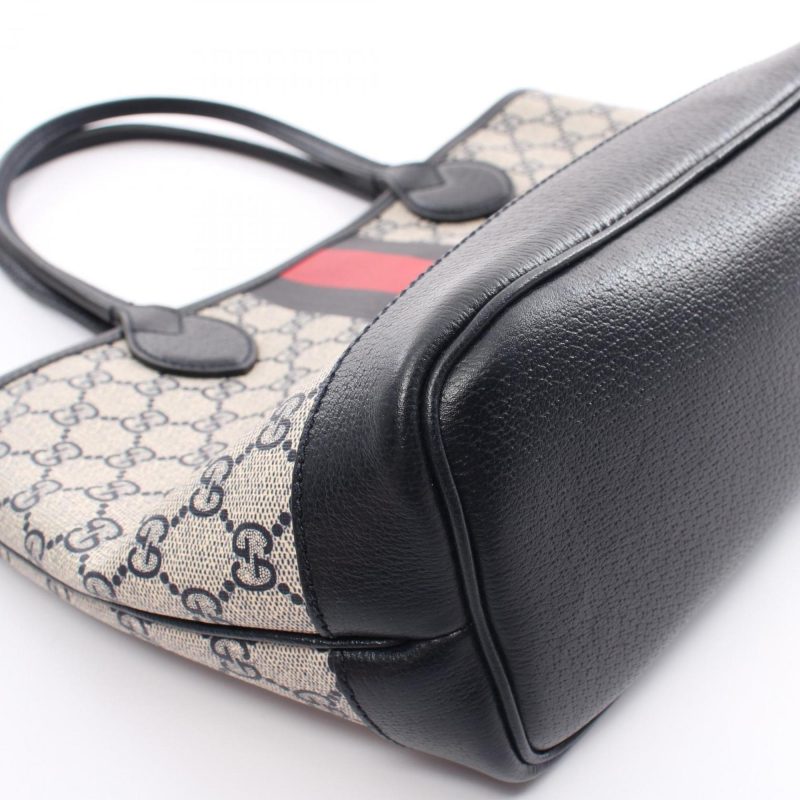 Gucci   Coated Canvas Leather Tote Bag (Pre-Owned) - Barde - Image 6