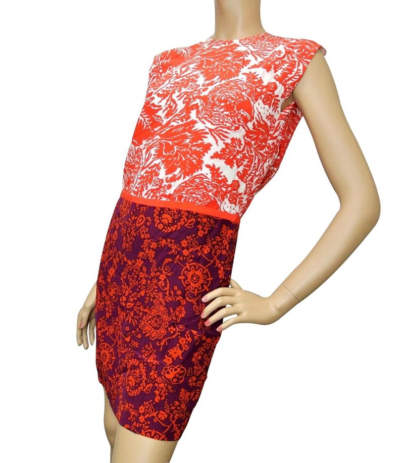 Gucci Women's multi Floral Silk T Shirt Runway Dress - Barde - Image 3