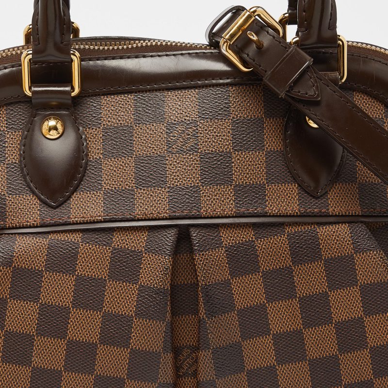 Louis Vuitton Damier Ebene Canvas Trevi Pm Bag - Barde - Image 4