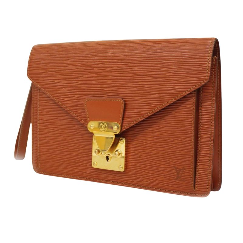 Louis Vuitton Sellier Drangonne  Leather Clutch Bag - Barde