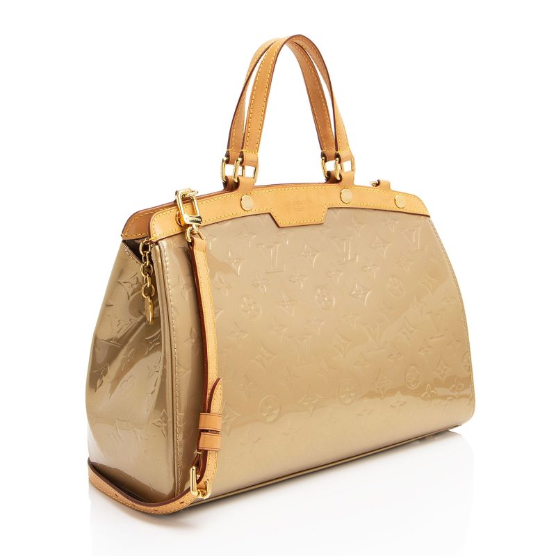 Louis Vuitton Monogram Vernis Brea MM Satchel - Barde - Image 2