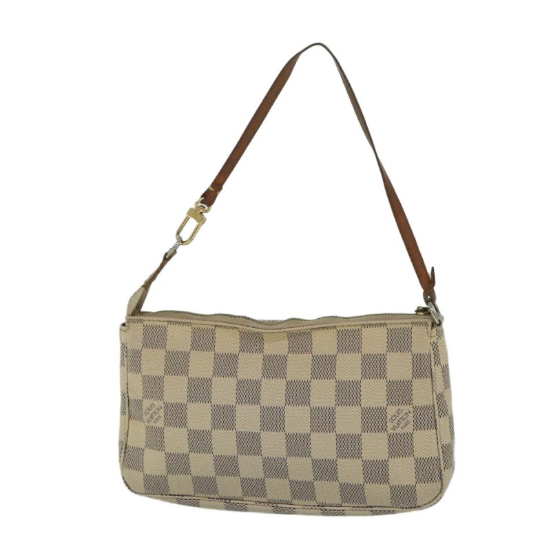 Louis Vuitton Pochette Accessoire  Canvas Clutch Bag - Barde