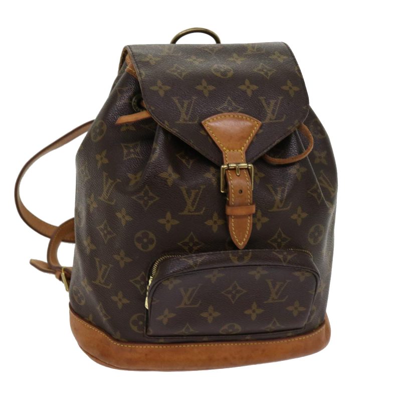 Louis Vuitton Montsouris  Canvas Backpack Bag - Barde