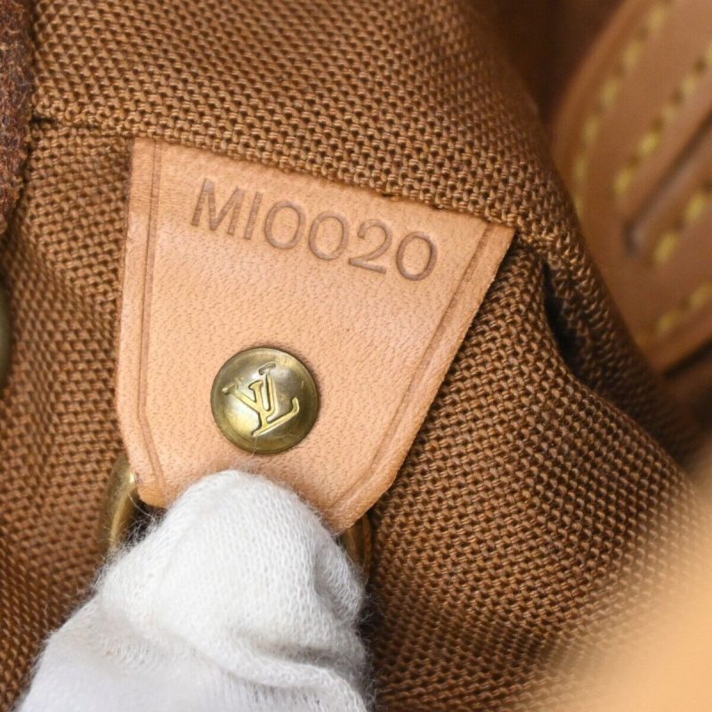 Louis Vuitton Montsouris Gm  Canvas Backpack Bag - Barde - Image 6