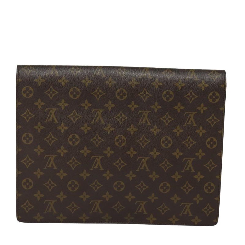 Louis Vuitton Porte Document Senateur  Canvas Briefcase Bag - Barde - Image 2
