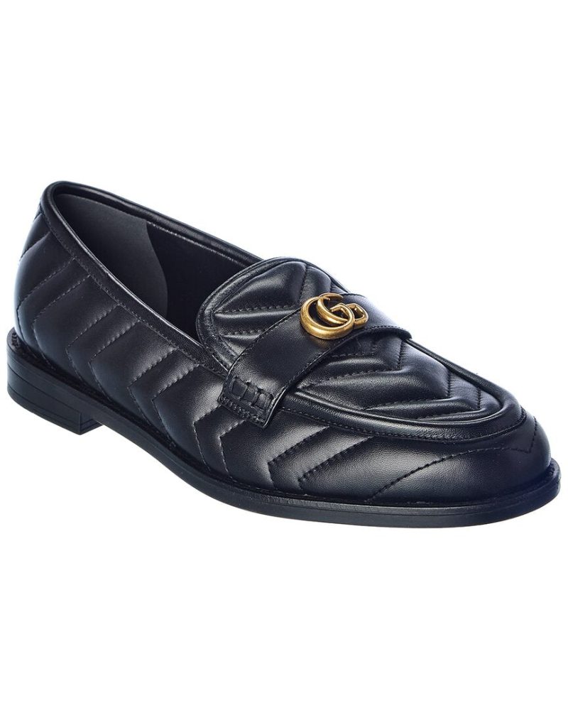 Gucci Double G Leather Loafer - Barde