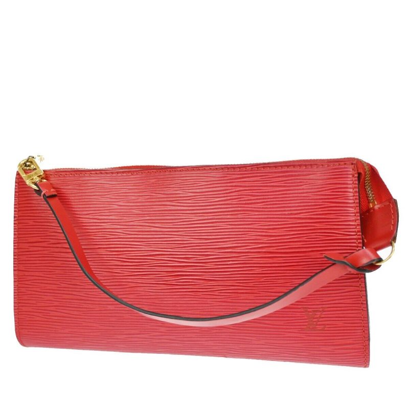 Louis Vuitton Pochette Accessoires  Leather Clutch Bag - Barde