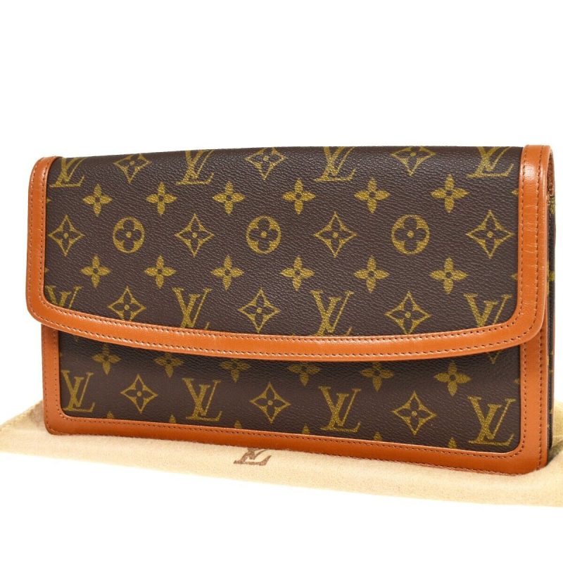 Louis Vuitton Pochette  Canvas Clutch Bag - Barde