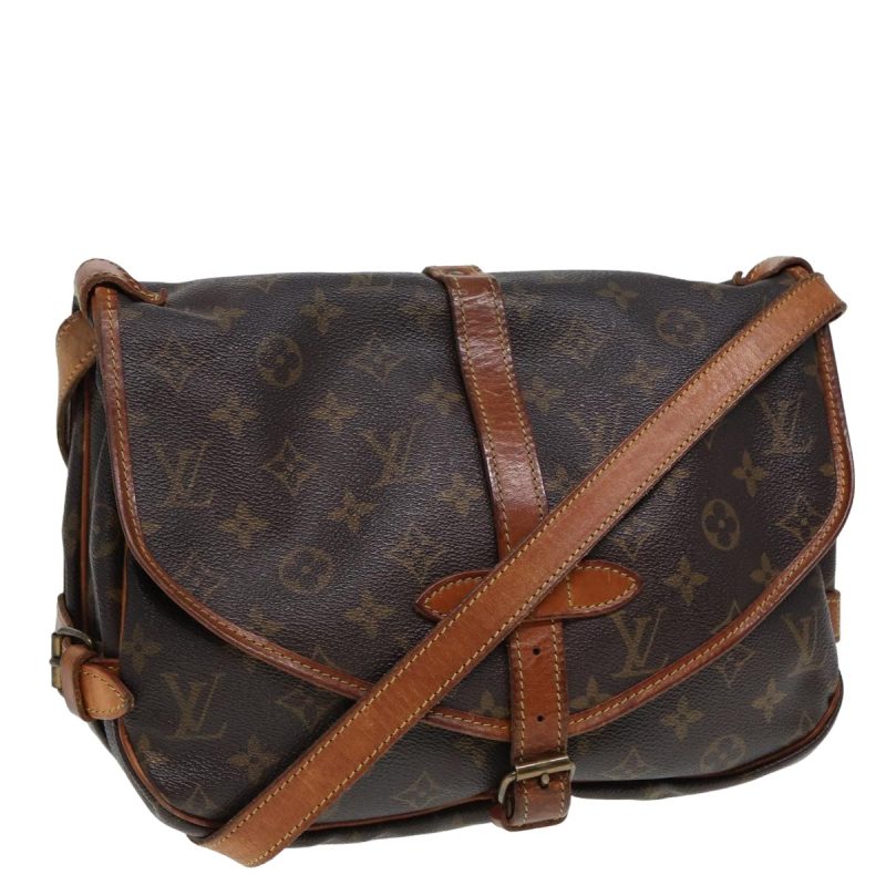 Louis Vuitton Saumur  Canvas Shoulder Bag - Barde