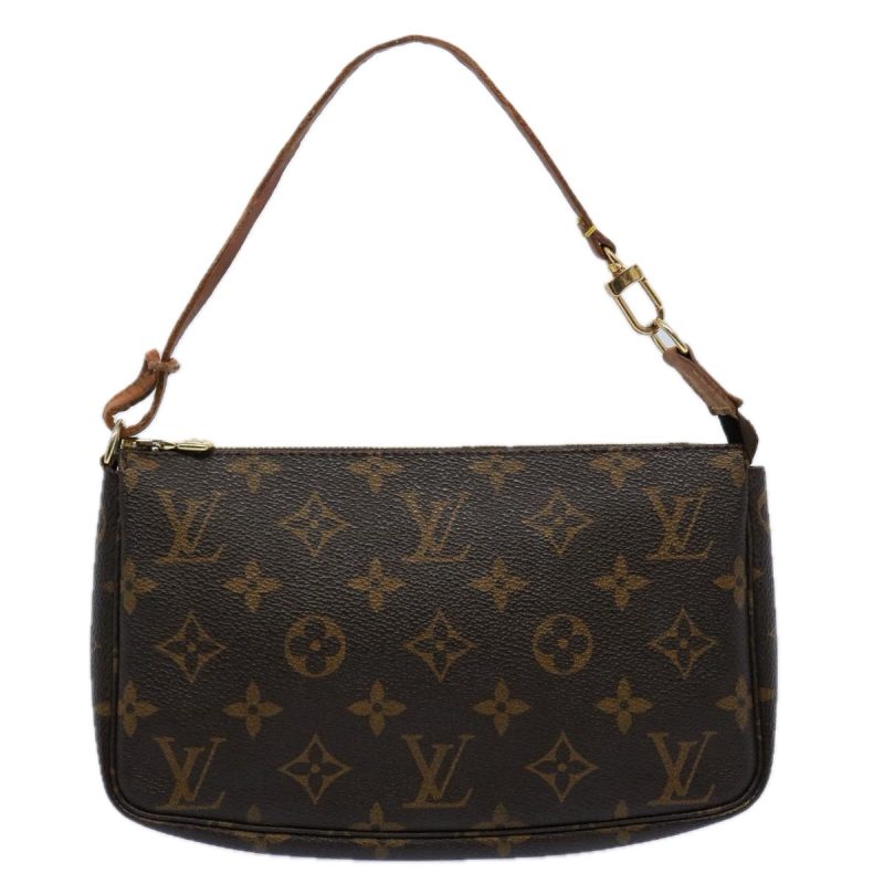 Louis Vuitton Pochette Accessoire  Canvas Clutch Bag - Barde