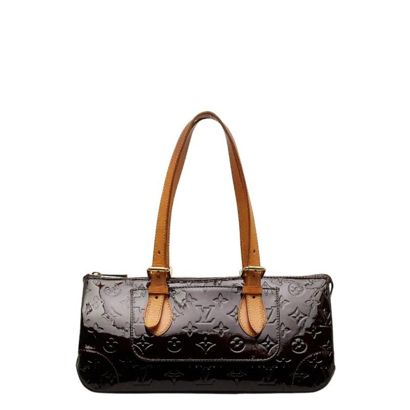 Louis Vuitton Rosewood  Patent Leather Shoulder Bag - Barde