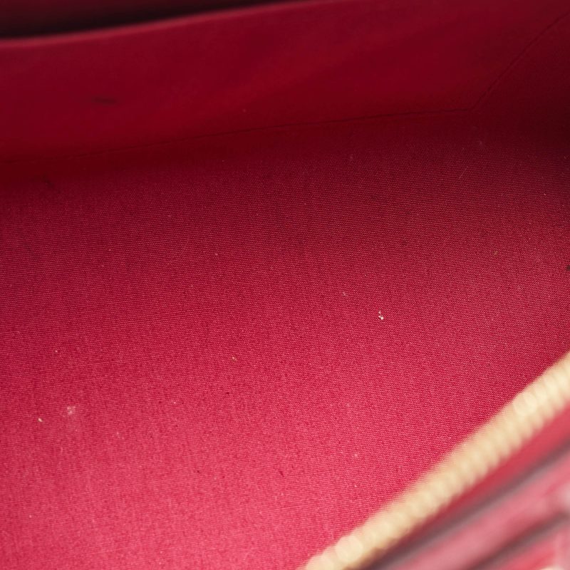 Louis Vuitton Rose Pop Monogram Vernis Montana Bag - Barde - Image 6