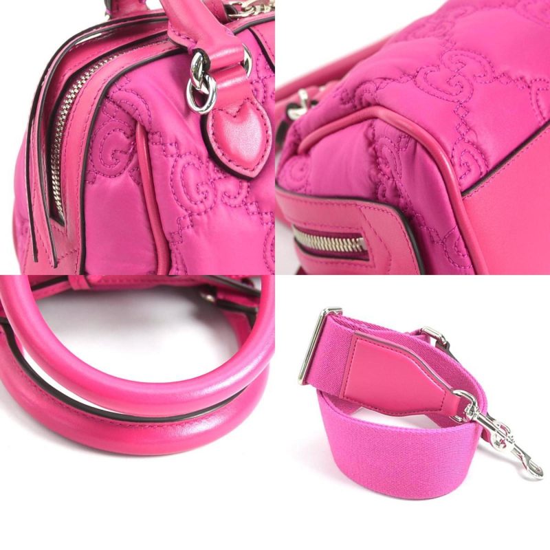 Gucci Leather Handbag Shoulder Bag (Pre-Owned) - Barde - Image 3