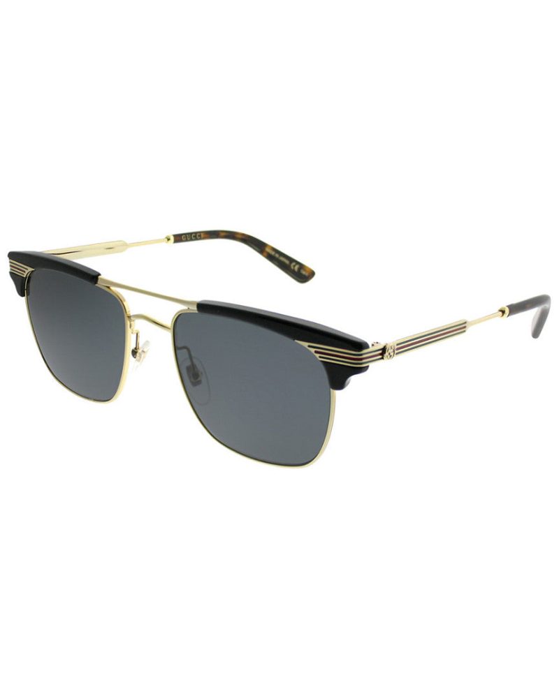 Gucci Unisex Square 52mm Sunglasses - Barde