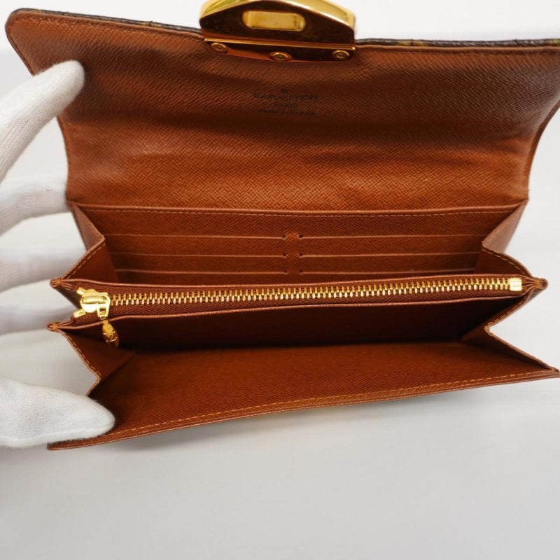 Louis Vuitton Sarah  Canvas Wallet - Barde - Image 5