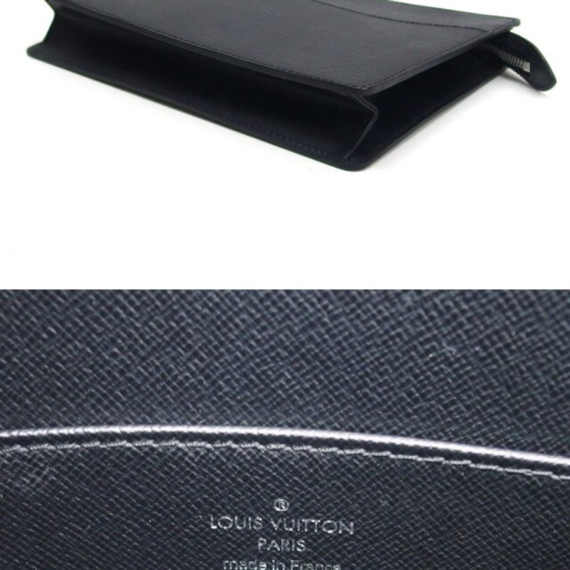 Louis Vuitton Pochette  Leather Clutch Bag - Barde - Image 2