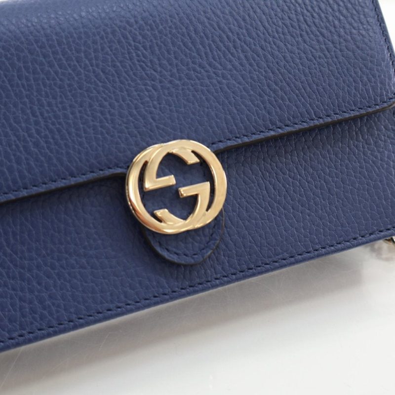 Gucci Interlocking G Wallet on Chain (WOC) - Barde - Image 4