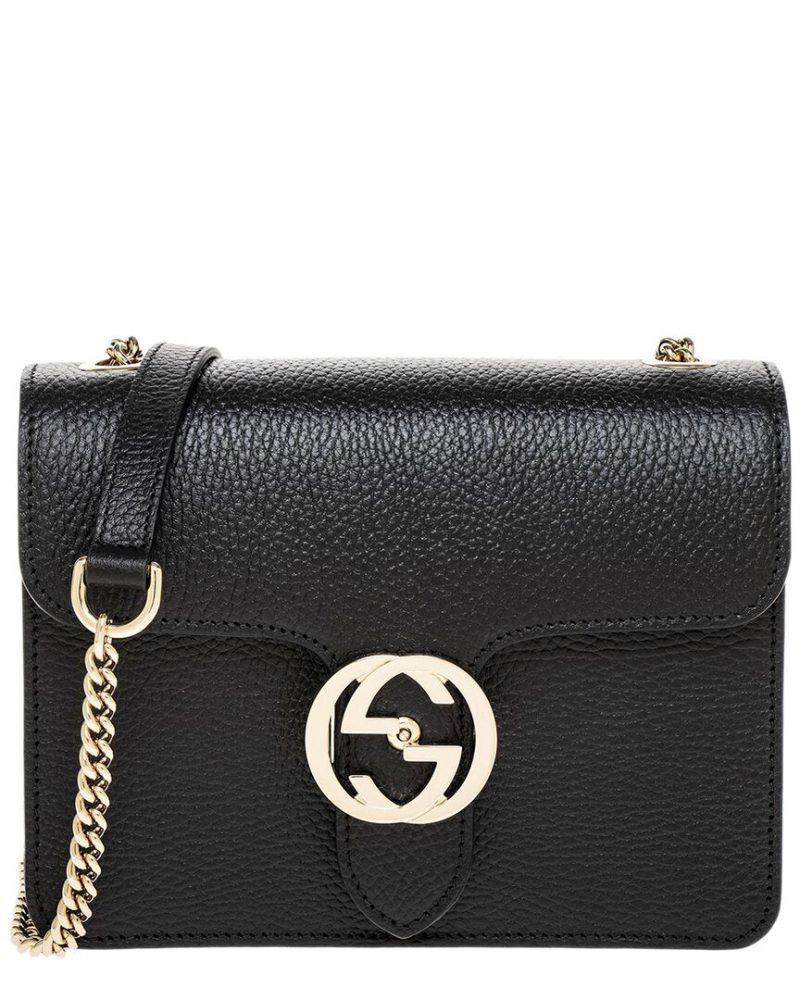 Gucci Interlocking G Small Leather Shoulder Bag - Barde