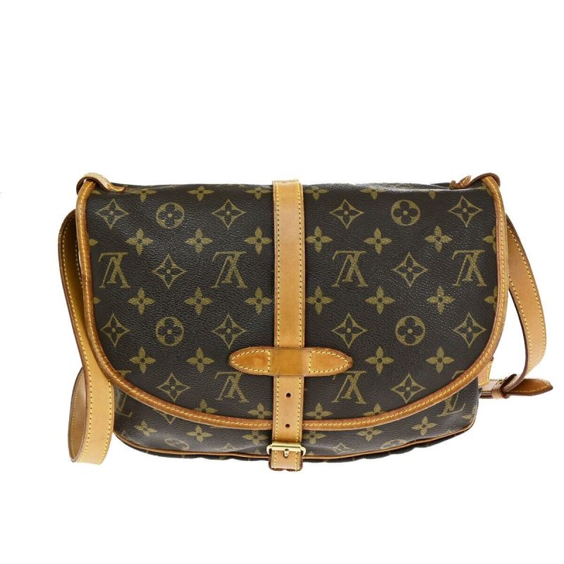 Louis Vuitton Saumur 30  Canvas Shoulder Bag - Barde - Image 2