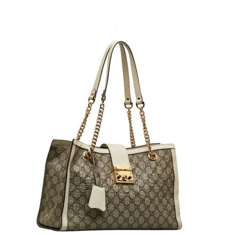 Gucci Padlock  Canvas Shoulder Bag () - Barde - Image 4