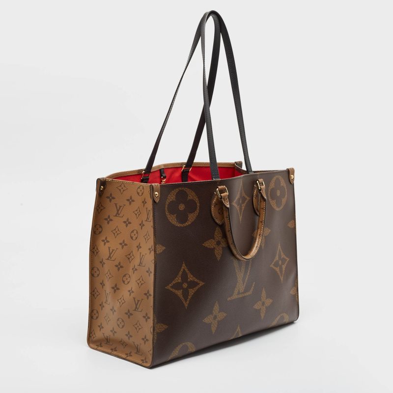 Louis Vuitton Monogram Reverse Giant Canvas Onthego Gm Bag - Barde - Image 2