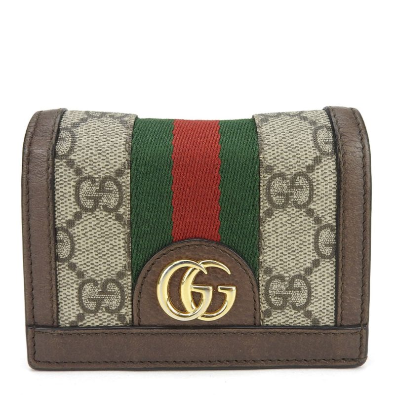 Gucci Ophidia  Gg Supreme Wallet (Bi-Fold) (Pre-Owned) - Barde