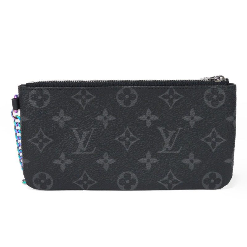 Louis Vuitton Monogram Eclipse Canvas iPhone Case Pouch - Barde - Image 3