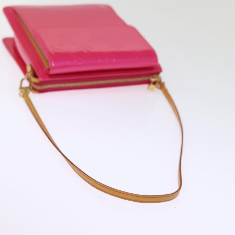 Louis Vuitton Mott  Patent Leather Clutch Bag - Barde - Image 4