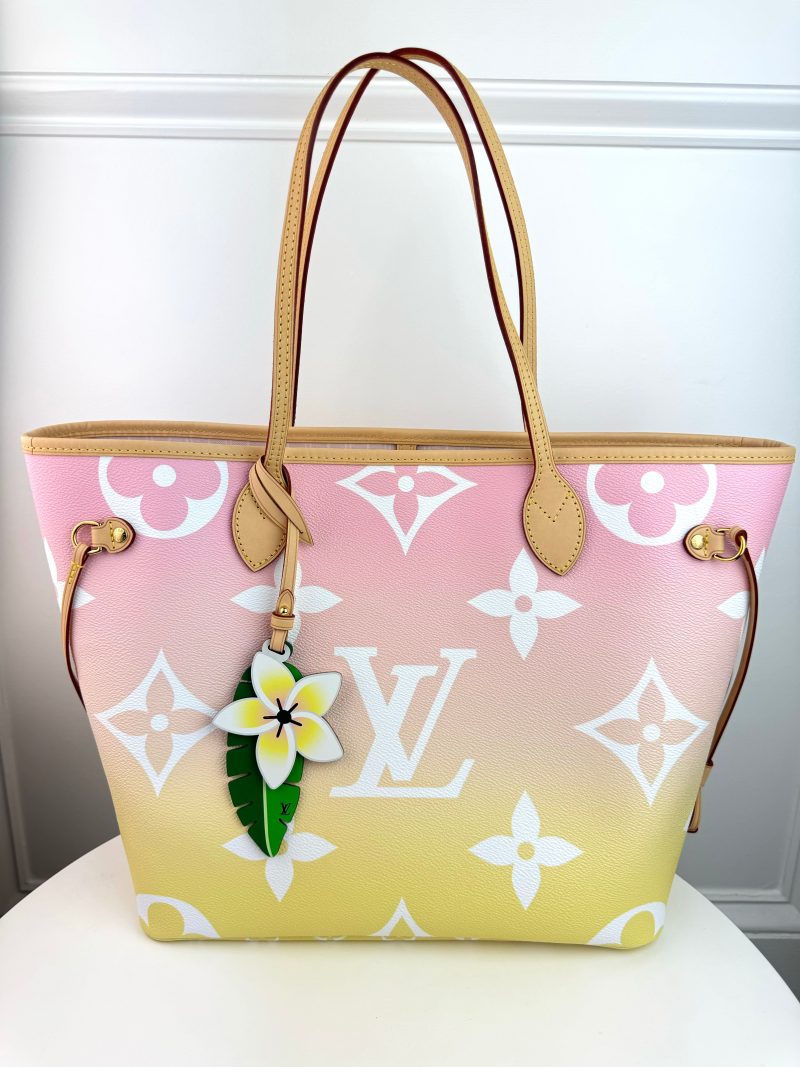 Louis Vuitton Monogram Giant By The Pool Neverfull MM Light Pink - Barde - Image 2