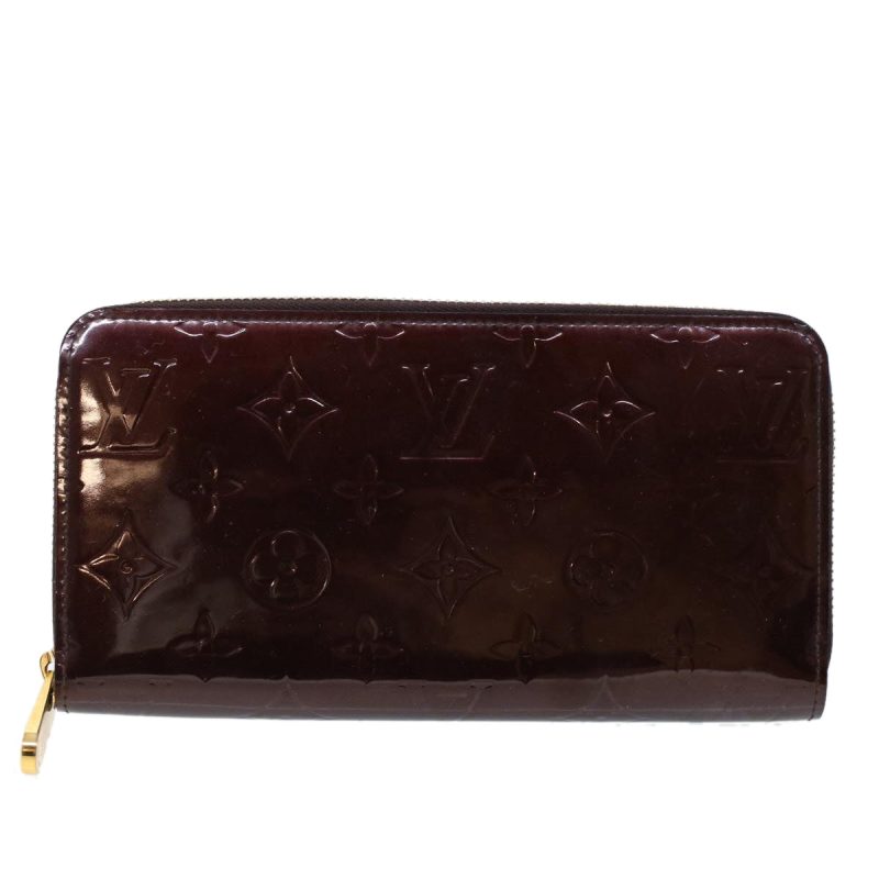 Louis Vuitton Portefeuille Zippy  Patent Leather Wallet - Barde