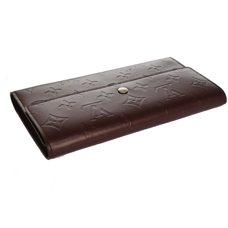 Louis Vuitton Portefeuille Sarah  Leather Wallet - Barde - Image 4
