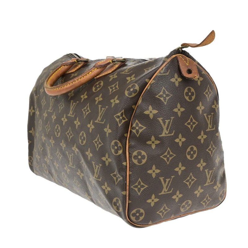 Louis Vuitton Speedy 35  Canvas Handbag - Barde - Image 3