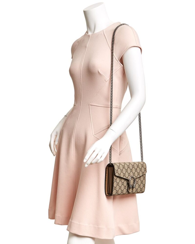 Gucci Dionysus GG Supreme Canvas Shoulder Bag - Barde - Image 3