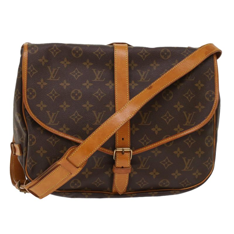 Louis Vuitton Saumur 35  Canvas Shoulder Bag - Barde
