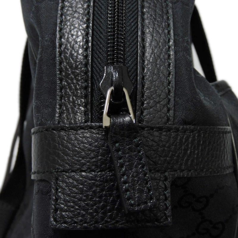 Gucci Nylon Canvas Leather Boston Bag 293573 - Barde - Image 10