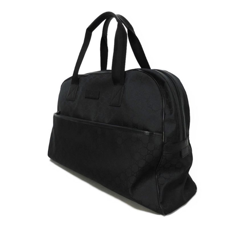 Gucci Nylon Canvas Leather Boston Bag 293573 - Barde - Image 2