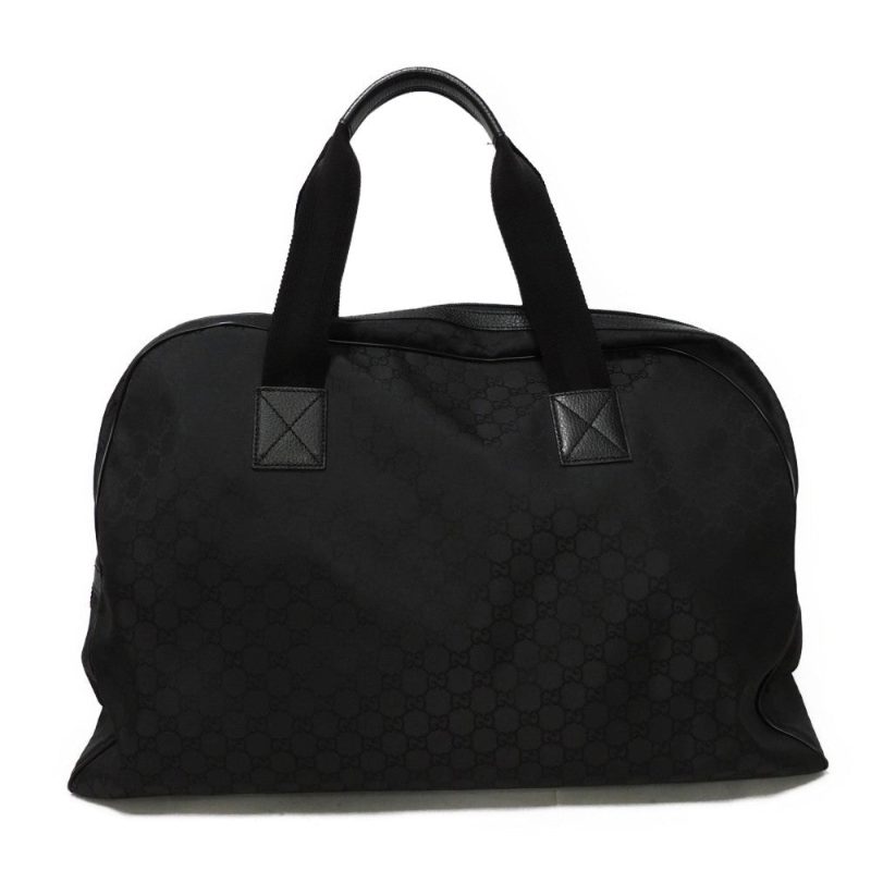 Gucci Nylon Canvas Leather Boston Bag 293573 - Barde - Image 3