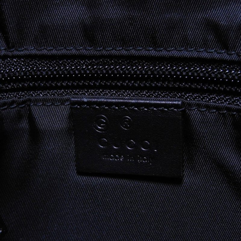 Gucci Nylon Canvas Leather Messenger Bag - Barde - Image 6