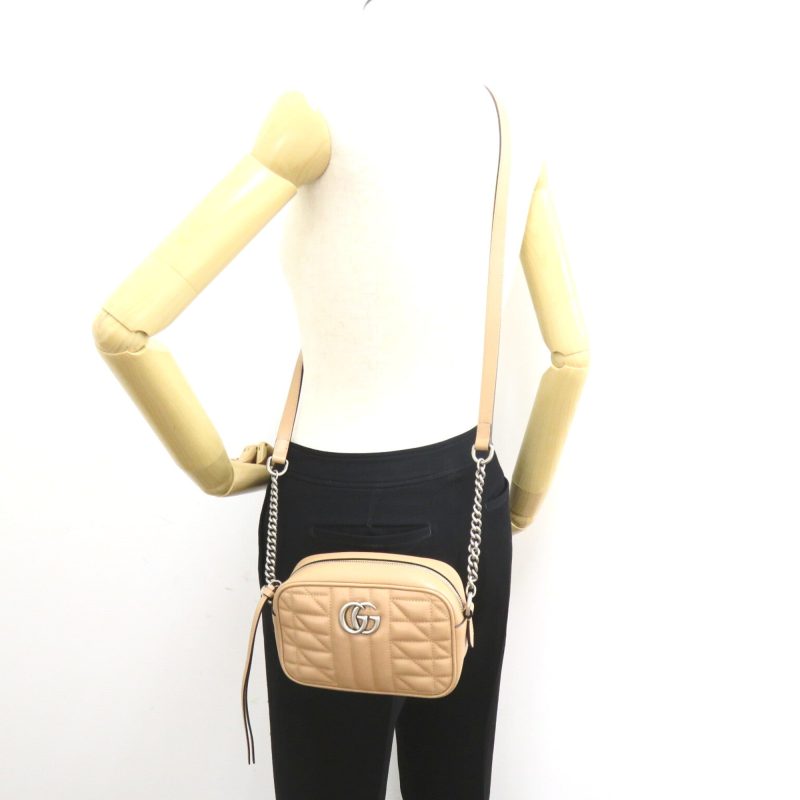 Gucci  Leather Shoulder Bag (Pre-Owned) - Barde - Image 5