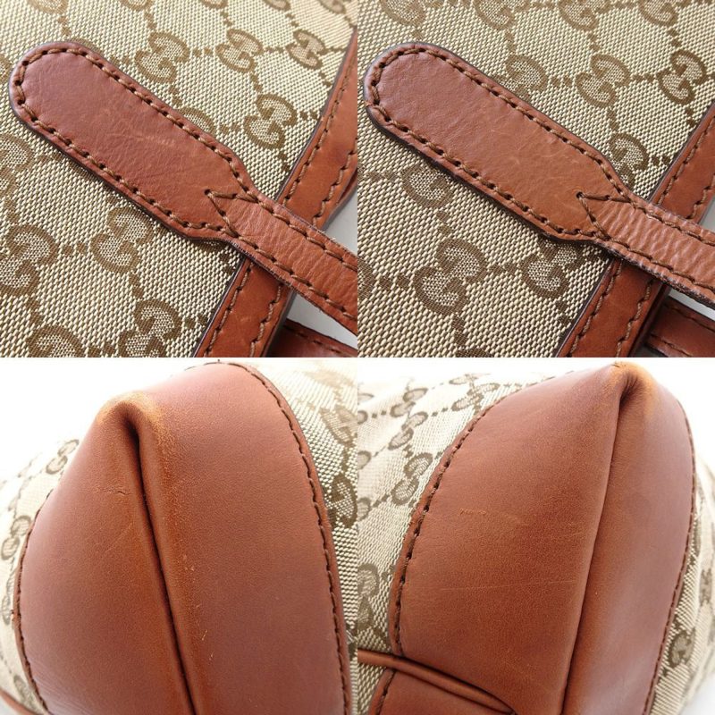 Gucci Gg Canvas  Gg Canvas Leather Tote Bag (Pre-Owned) - Barde - Image 5